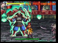 une photo d'Ã©cran de Sengoku 3 sur SNK Neo Geo